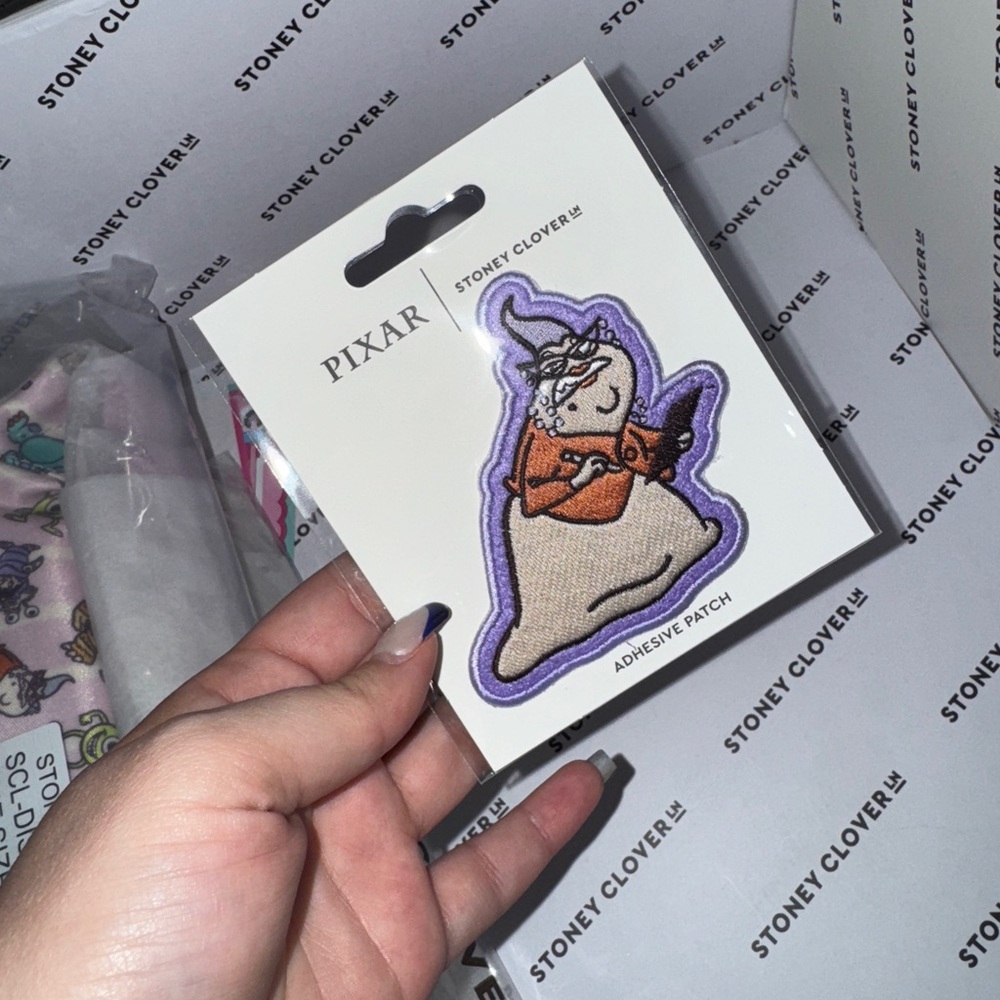 Pixar Stoney Clover Adhesive Patch Roz Monsters Inc